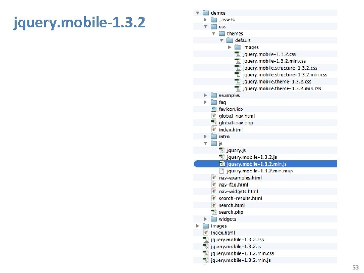 jquery. mobile-1. 3. 2 53 