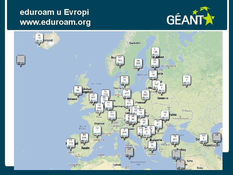 eduroam u Evropi www. eduroam. org connect • communicate • collaborate 