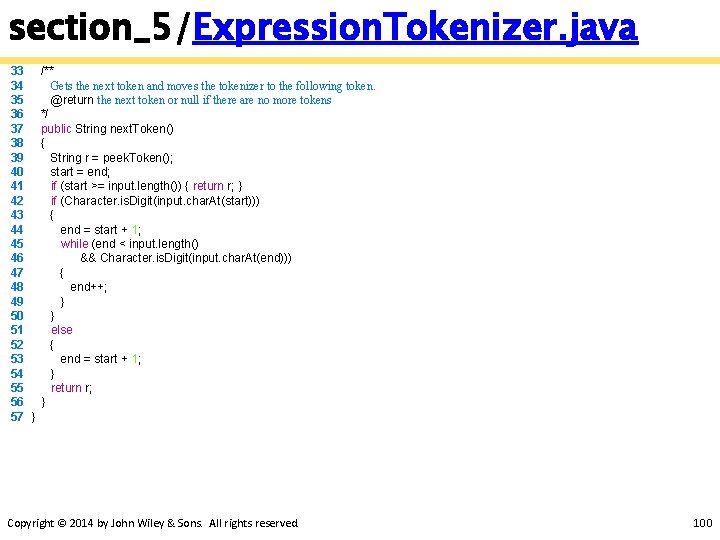 section_5/Expression. Tokenizer. java 33 34 35 36 37 38 39 40 41 42 43