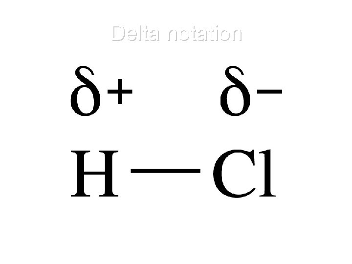 Delta notation 