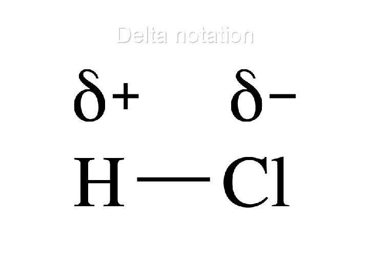 Delta notation Delta notation