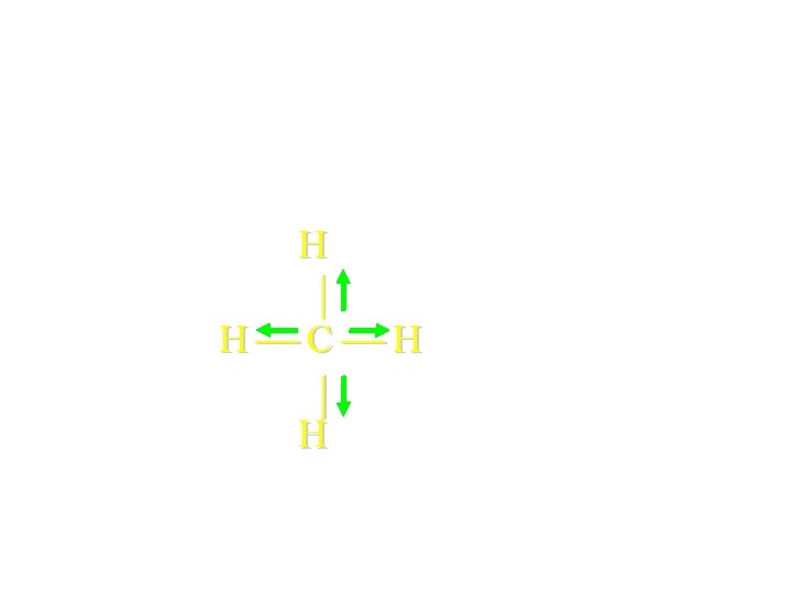 structural formula can be used to predict Molecular Polarity! H H C H H