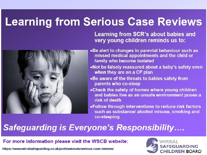 https: //www. wirralsafeguarding. co. uk/professionals/serious-case-reviews/ 