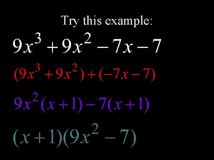 Try this example: 