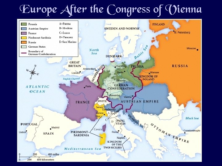 Europe After the Congress of Vienna 