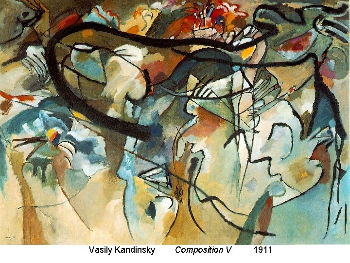 Vasily Kandinsky Composition V 1911 