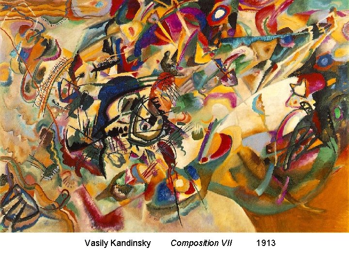 Vasily Kandinsky Composition VII 1913 