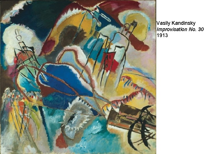 Vasily Kandinsky Improvisation No. 30 1913 