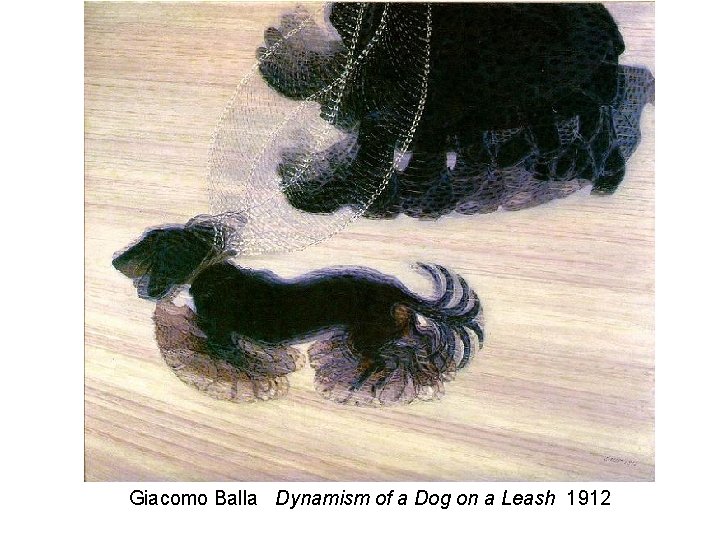 Giacomo Balla Dynamism of a Dog on a Leash 1912 