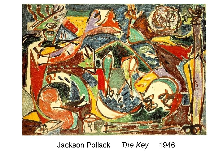 Jackson Pollack The Key 1946 