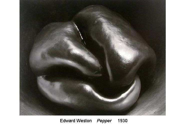 Edward Weston Pepper 1930 