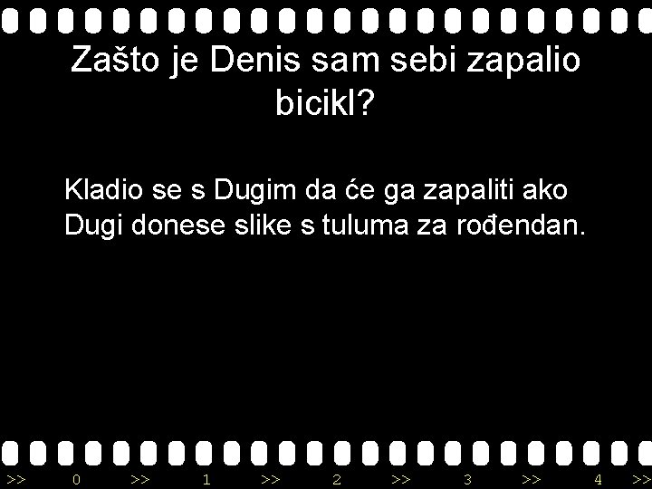 Zašto je Denis sam sebi zapalio bicikl? Kladio se s Dugim da će ga