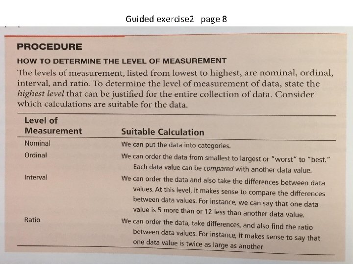 Guided exercise 2 page 8 