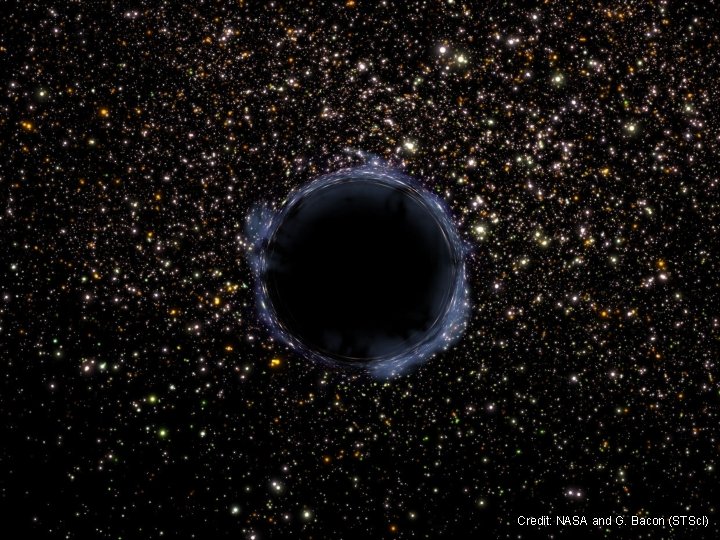 Credit: NASA and G. Bacon (STSc. I) 
