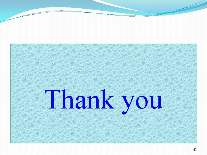 Thank you 49 