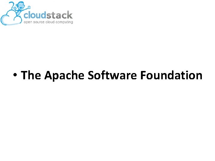  • The Apache Software Foundation 
