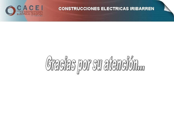 CONSTRUCCIONES ELECTRICAS IRIBARREN 