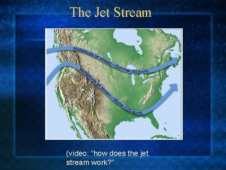The Jet Stream (video: “how does the jet stream work? ” 