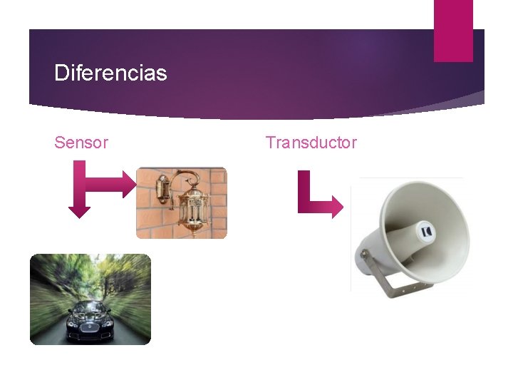 Diferencias Sensor Transductor 