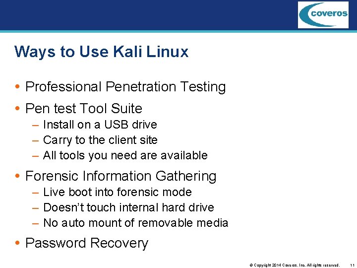 Ways to Use Kali Linux Professional Penetration Testing Pen test Tool Suite – Install