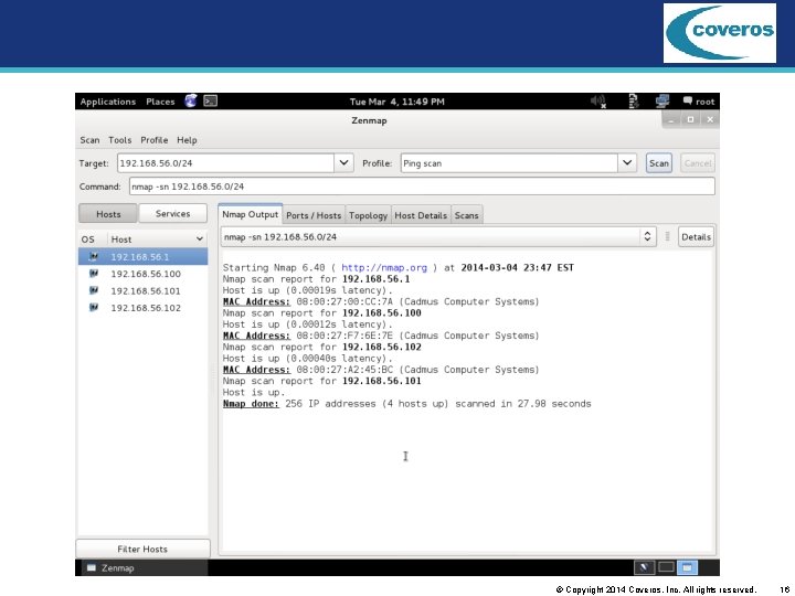 © Copyright 2014 Coveros, Inc. All rights reserved. 16 
