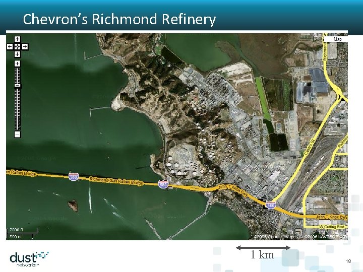 Chevron’s Richmond Refinery 1 km 18 