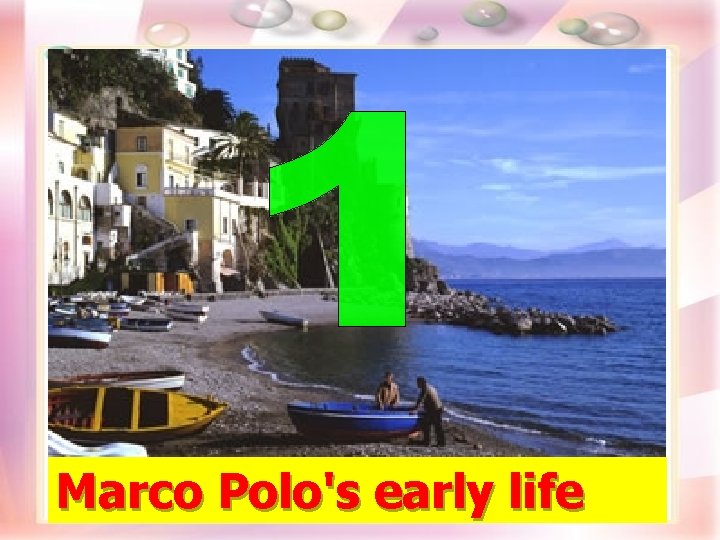 Marco Polo's early life 