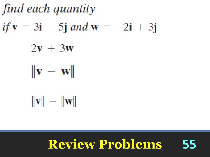 Review Problems 55 