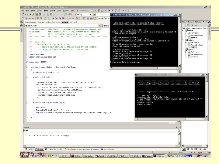 . Net Remoting 22 
