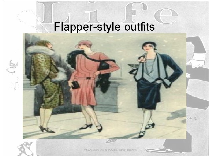 Flapper-style outfits 