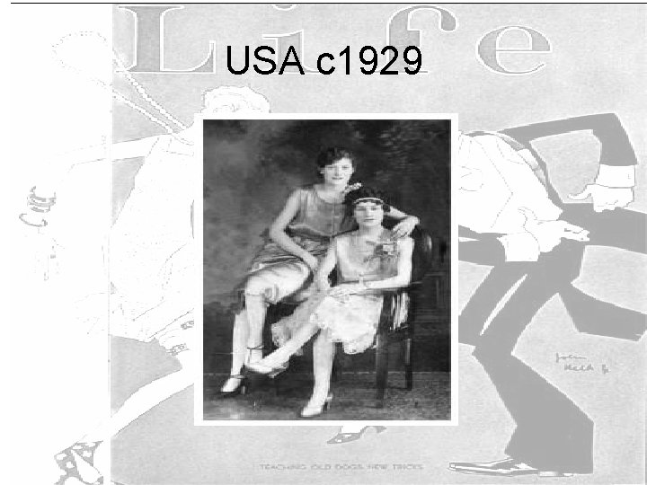 USA c 1929 