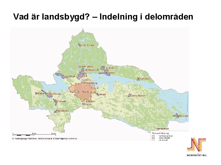 Vad är landsbygd? – Indelning i delområden 