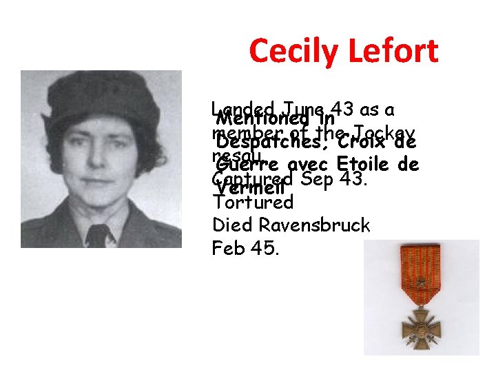 Cecily Lefort Landed Junein 43 as a Mentioned member of the. Croix Jockey Despatches; Cecily Lefort Landed Junein 43 as a Mentioned member of the. Croix Jockey Despatches;
