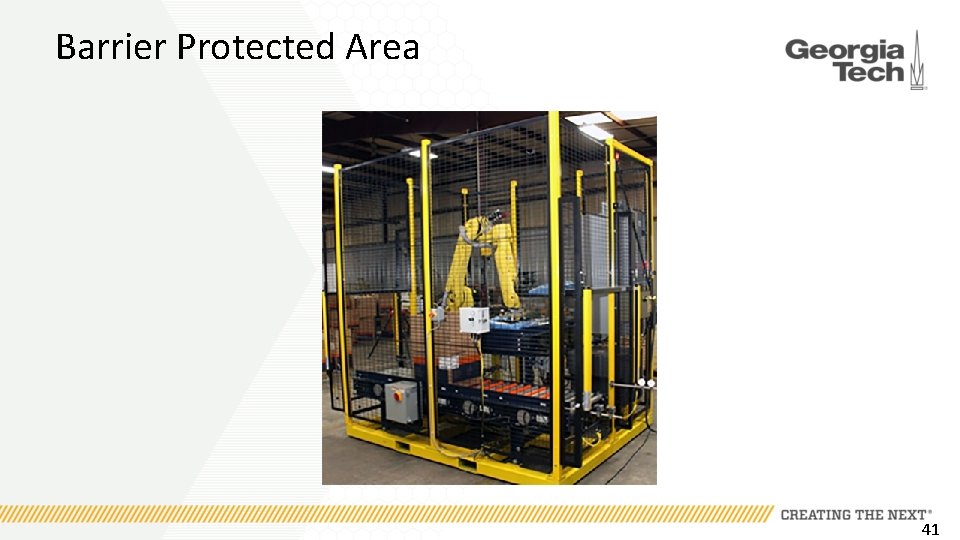 Barrier Protected Area 41 