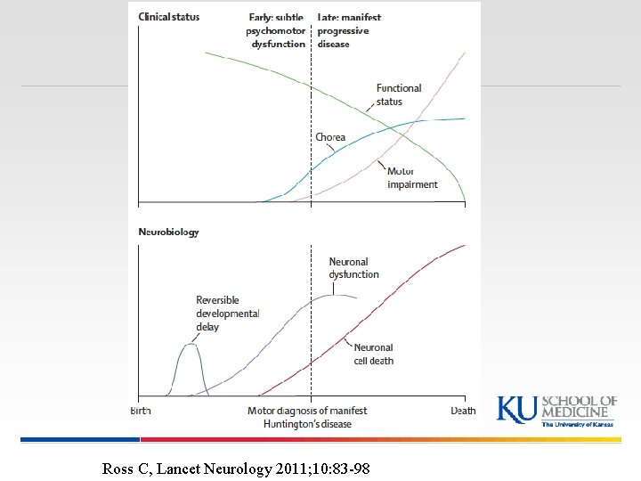 Ross C, Lancet Neurology 2011; 10: 83 -98 