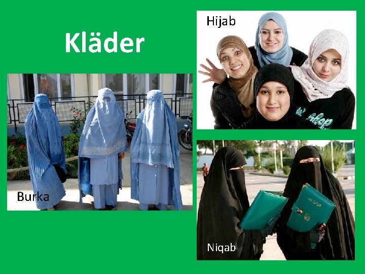  Kläder Hijab Burka Niqab 