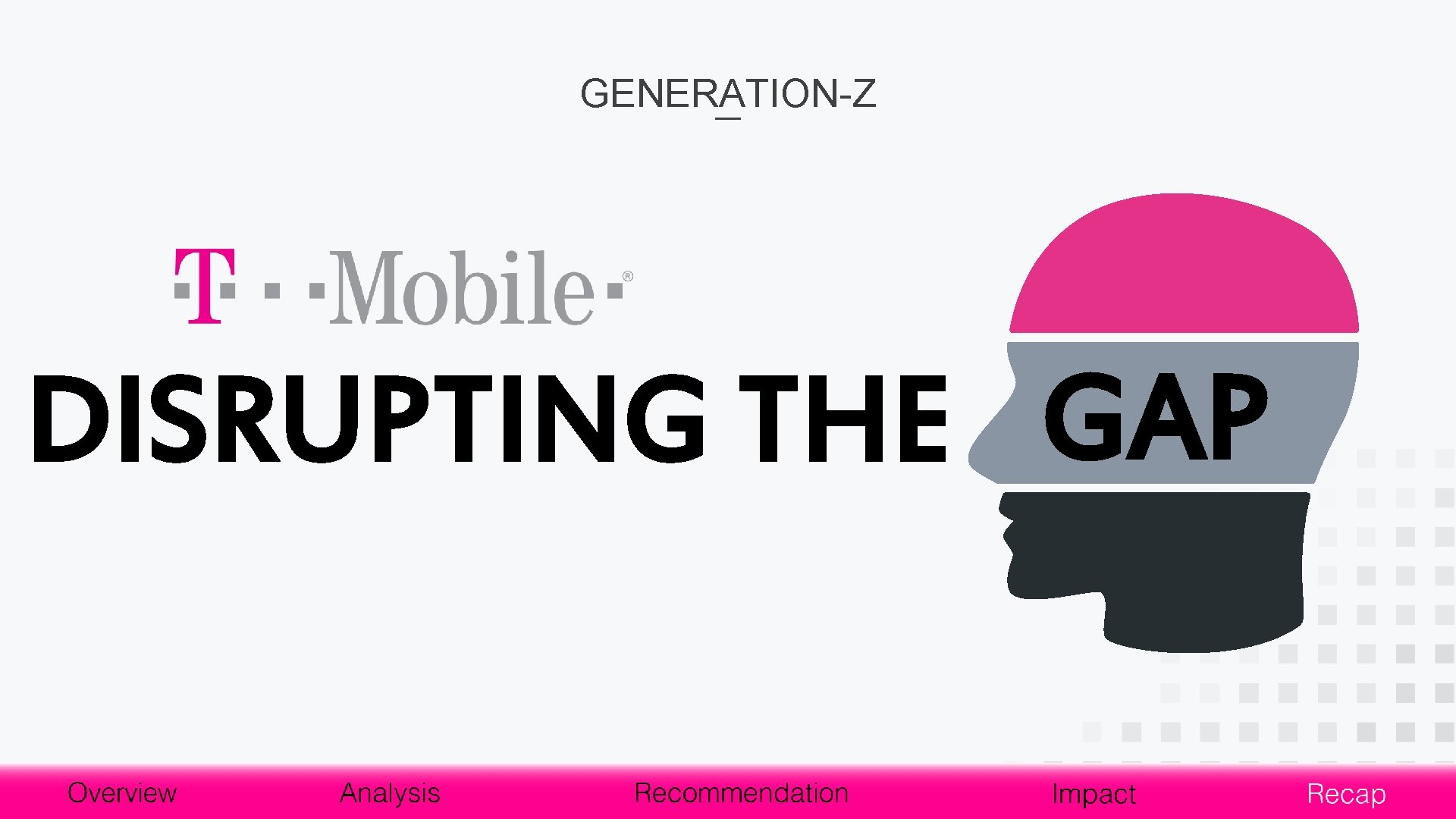 GENERATION-Z DISRUPTING THE GAP 