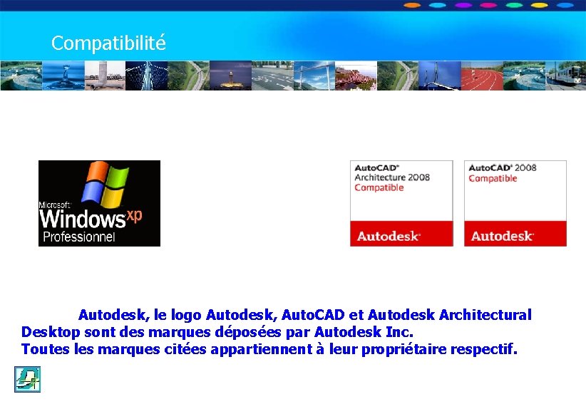 OPTION DE DECOUVERTE PROFESSIONNELLE Les Travaux Publics Compatibilité Autodesk, le logo Autodesk, Auto. CAD