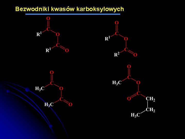 Bezwodniki kwasów karboksylowych 