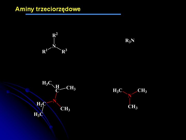 Aminy trzeciorzędowe 