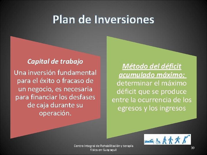 Plan de Inversiones Capital de trabajo Una inversión fundamental para el éxito o fracaso