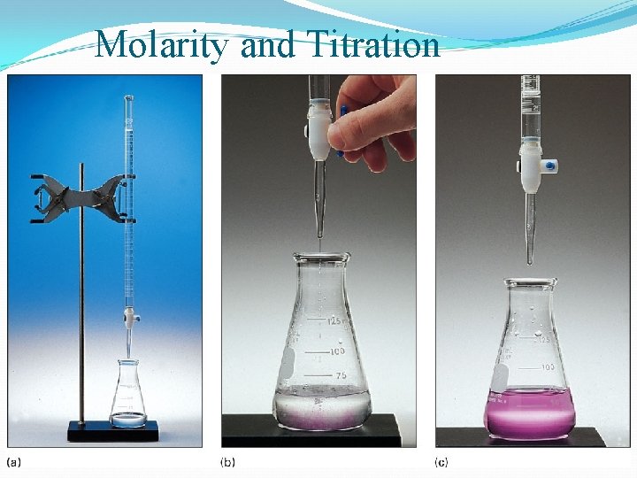 Molarity and Titration 