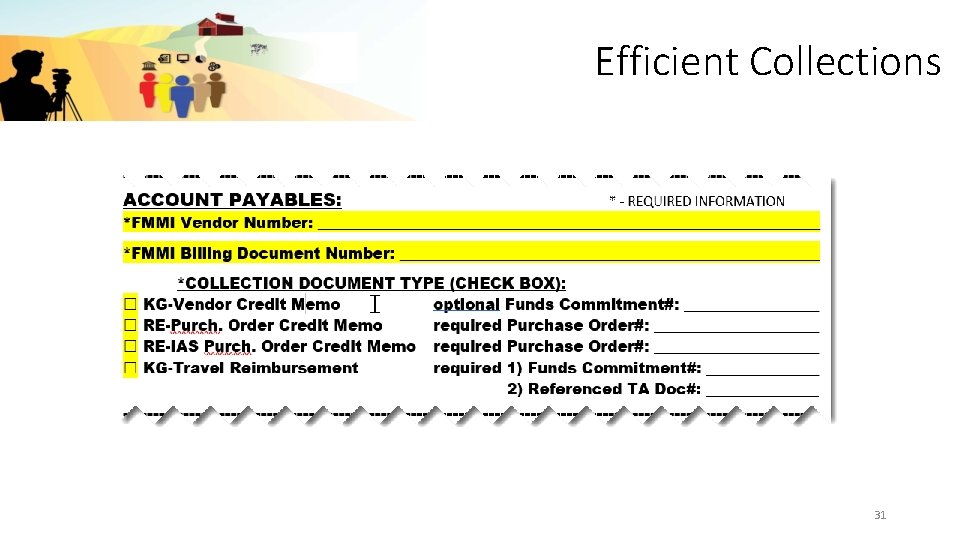 Efficient Collections 31 