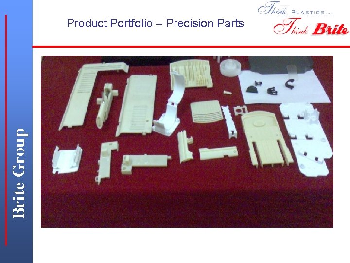 Brite Group Product Portfolio – Precision Parts 