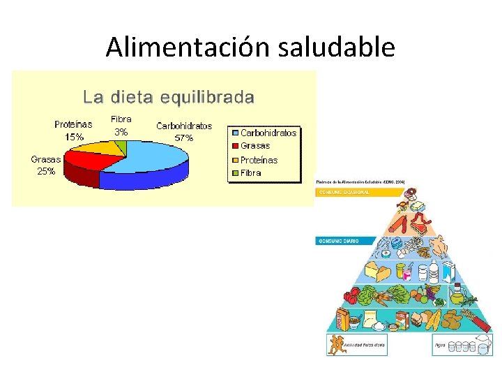 Alimentación saludable 