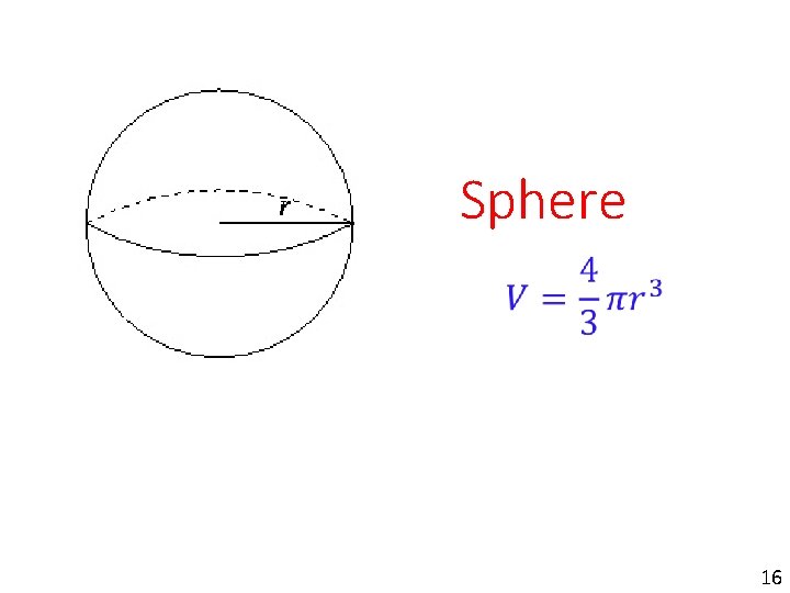 Sphere 16 