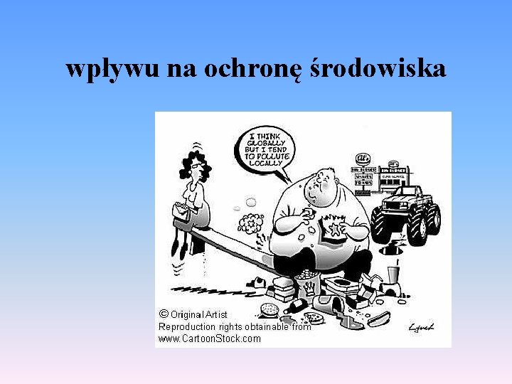 wpływu na ochronę środowiska 