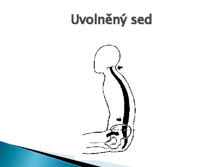 Uvolněný sed 