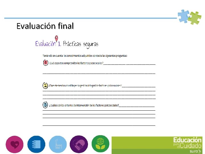 Evaluación final 