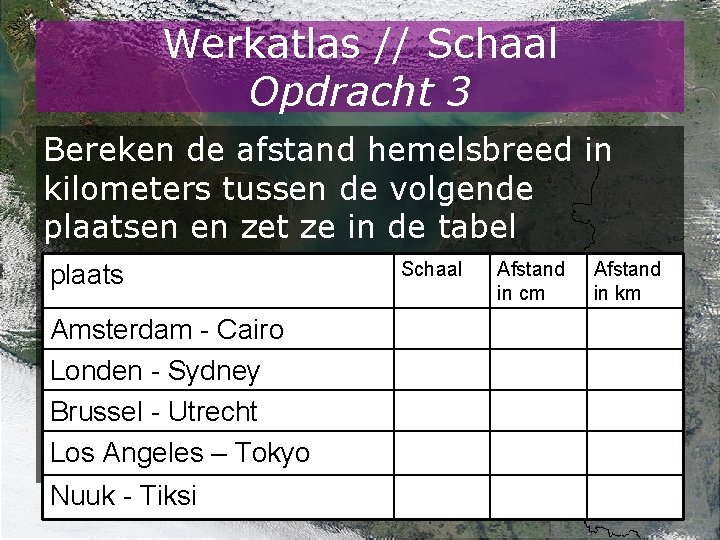 Brugklas Werkatlas Schaal Brugklas Werkatlas De SCHAAL van